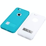 Funda Protector Apple Iphone 6 Plus Blanco Aqua con Pie Antiderrapante (17004004) by www.tiendakimerex.com